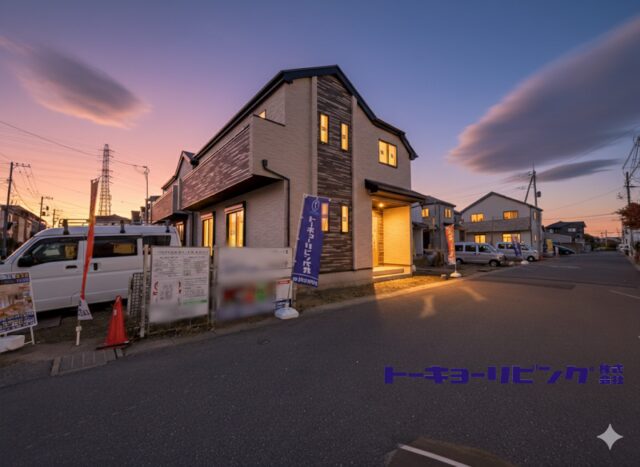 弊社管理物件! 🌞全8棟の大型開発分譲地!全8邸の美しい街並み × 南向き中心の明るい暮らし !  所在：草加市長栄３丁目４５－２付近  販売価格4,490万円～