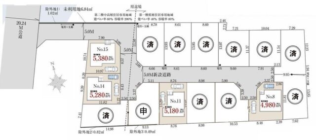 区画図