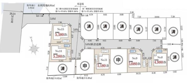 区画図