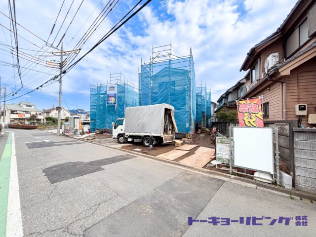 ～東久留米市幸町3丁目 新築戸建 全4棟～【弊社管理物件につき仲介手数料無料!!】早くも1棟ご成約!!敷地面積約36坪超えの全棟4LDK♪♪販売価格4,990万円～