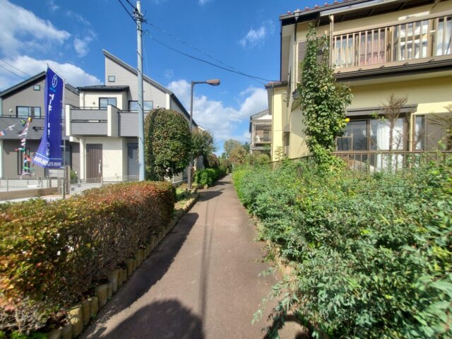 東側遊歩道 東側遊歩道