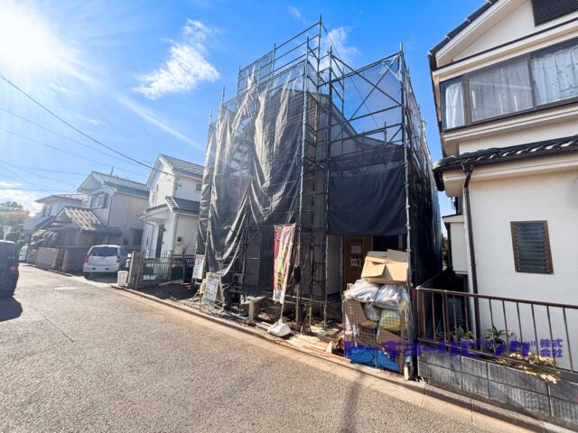 ～清瀬市竹丘3丁目 新築戸建住宅 限定1棟～ 全居室南向き＆全室5帖以上の4LDK♪2025年12月完成予定♪販売価格4,290万円