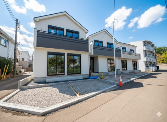 弊社管理物件! お得な情報!👉仲介手数料無料対象物件!!●角地を含む全３棟の新築分譲!●全棟南道路!●太陽光発電パネル標準設置● 所在地：小平市小川町１丁目373付