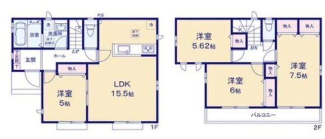 C号棟(間取)