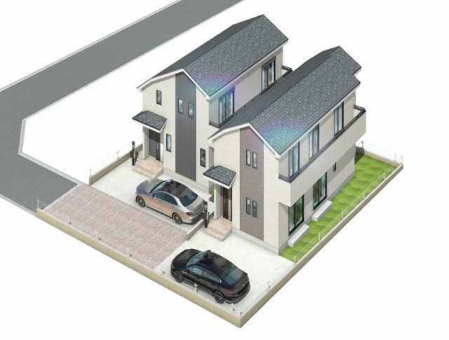 弊社管理物件!! 新規初公開! ☆全２棟の新築分譲! ☆販売価格：5,290万円～☆太陽光発電パネル標準設置! 長期優良住宅取得予定! 全棟４LDK!