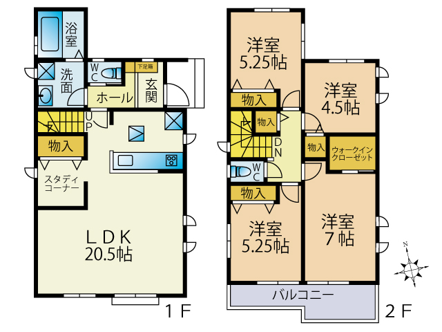 C号棟(間取) C号棟(間取)