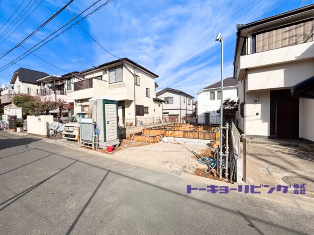 ～小平市鈴木町1丁目 新築戸建住宅 限定1棟～ 【弊社管理物件につき仲介手数料無料】  JR中央線「武蔵小金井」駅バス10分 ロフト付きの3LDK♪販売価格4,390万円