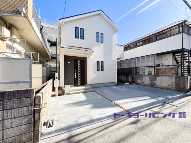 ～小平市小川町1丁目 新築戸建住宅 限定1棟～ 【弊社管理物件につき仲介手数料無料】  西武国分寺線「鷹の台」駅徒歩19分 LDK20.12帖、2階4部屋の4LDK♪販売価格4,990万円