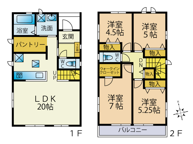つくばエキスプレス「八潮」駅徒歩２２分 限定２棟 三郷市戸ヶ崎３１５７－３