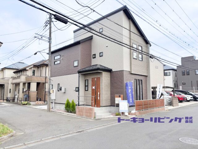 🏠✨【弊社管理物件｜仲介手数料無料】北西角地×太陽光搭載の4LDK＋ロフト｜小平市花小金井5丁目 新築戸建