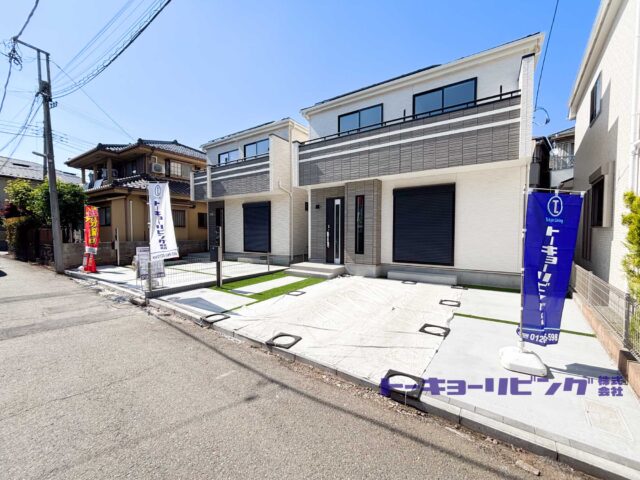 【仲介手数料無料】小金井市前原町4丁目15-6｜静穏の街並みに佇む、新築戸建住宅 全2棟 堂々完成♪室内ご見学頂けます♪販売価格6,390万円より