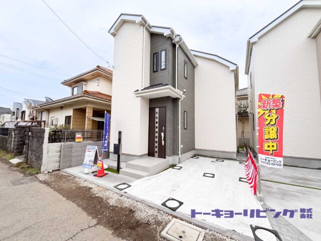 ～国分寺市内藤1丁目 新築戸建住宅 全2棟～※最終1棟※【弊社管理物件につき仲介手数料無料】堂々完成!!!ロフト付き3LDK♪販売価格5,190万円