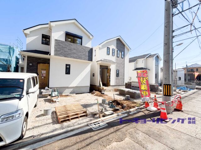 ～小金井市前原町4丁目 新築戸建住宅 全12棟【弊社管理物件につき仲介手数料無料】A・B号棟室内見学可能です♪ZEH水準のエコ住宅♪2026年5月下旬完成予定♪販売価格5,890万円より