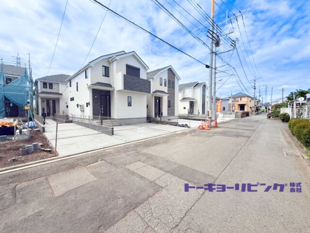 ～小金井市前原町4丁目 新築戸建住宅 全12棟【弊社管理物件につき仲介手数料無料】A・B・C・E号棟室内見学可能です♪ZEH水準のエコ住宅♪2026年5月下旬完成予定♪販売価格5,890万円より