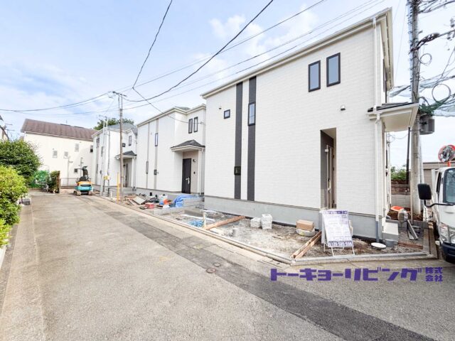 ～小平市上水本町2丁目 新築戸建住宅 全3棟～ 【弊社管理物件につき仲介手数料無料】 国分寺線「鷹の台」駅徒歩13分 多摩湖線「一橋学園」駅徒歩17分 ZEH水準のエコ住宅♪全棟3LDK♪販売価格4,190万円より
