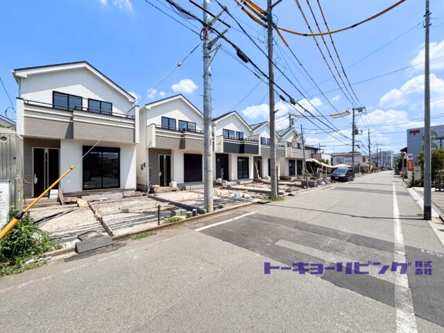 ～小平市上水南町2丁目 新築戸建住宅 全5棟～ 【弊社管理物件につき仲介手数料無料】 中央線「国分寺」駅徒歩19分 多摩湖線「一橋学園」駅徒歩17分 ZEH水準のエコ住宅♪全棟3LDK♪販売価格5,490万円（税込）より