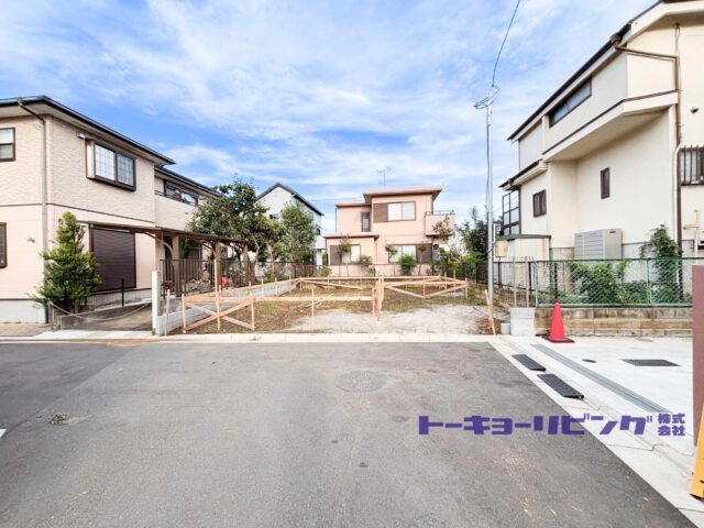 ～小平市花小金井5丁目  新築戸建住宅 全1棟～ 【弊社管理物件につき仲介手数料無料】 西武新宿線「花小金井」駅徒歩13分 2方向接道で開放感のある3LDK♪販売価格5,790万円