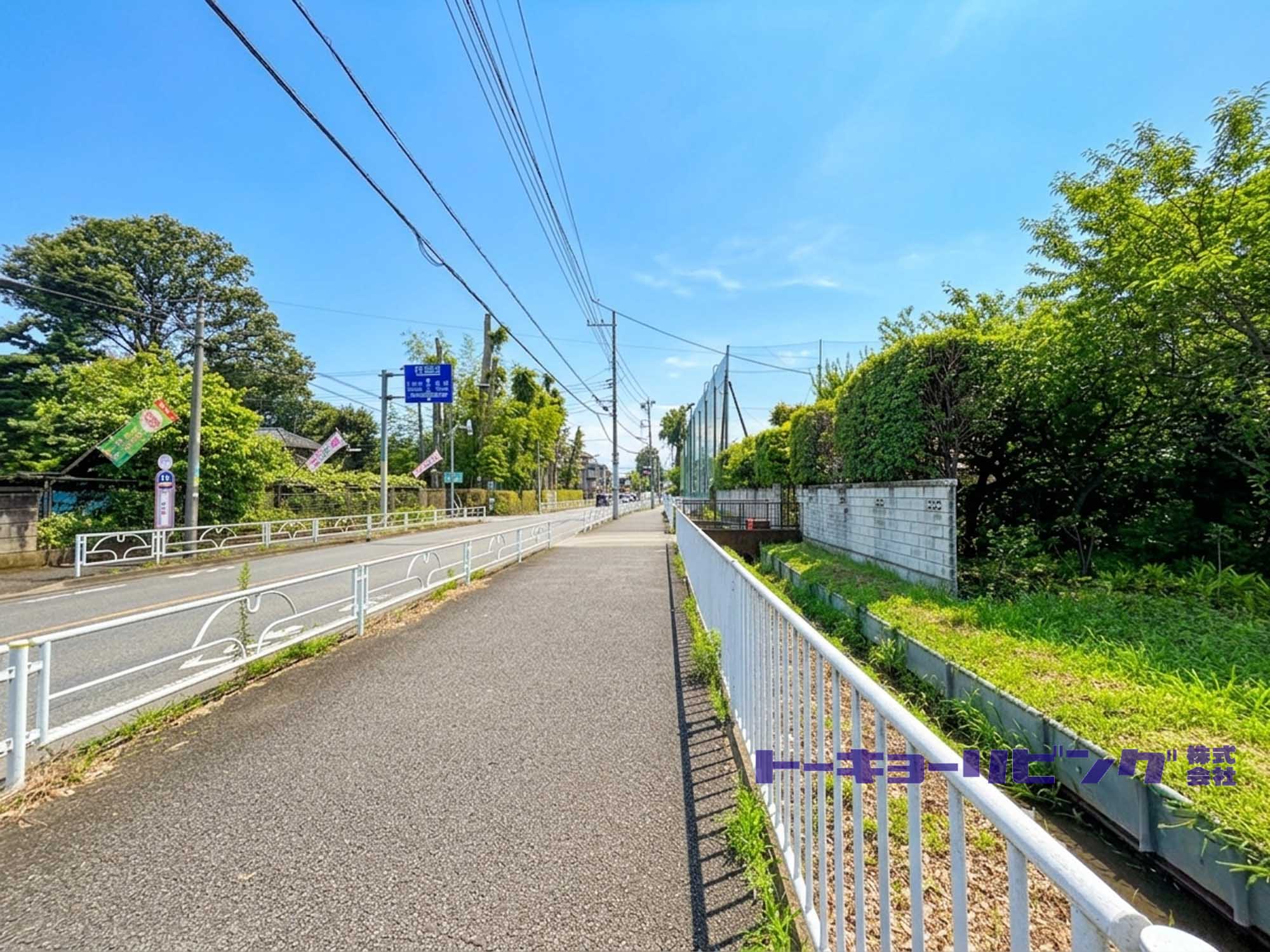 現地周辺道路・歩道